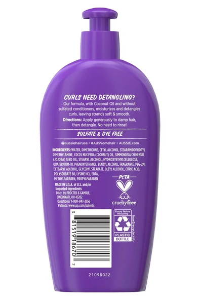 Aussie Miracle Curls Dolaşık Saç Açıcı Durulanmayan Saç Bakım Sütü 200ML - 2
