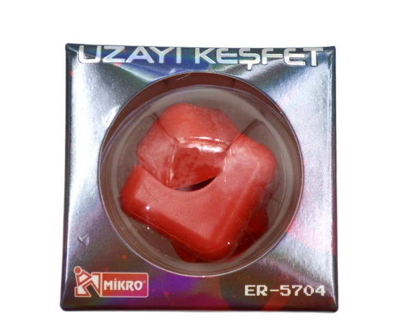 Mikro Space Spin Uzay Küp Silgi Dödür Stres At 1 Adet ER-5704 - Resim 6