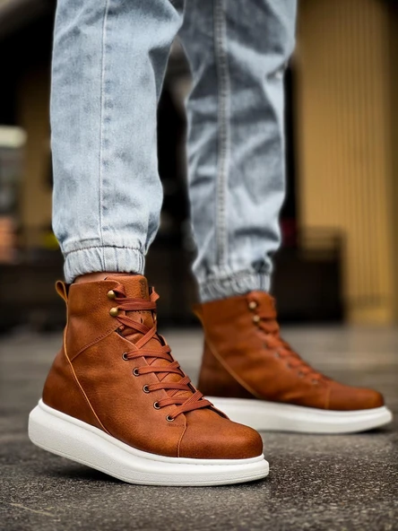 Yüksek Taban Ayakkabı Taba ürün görseli