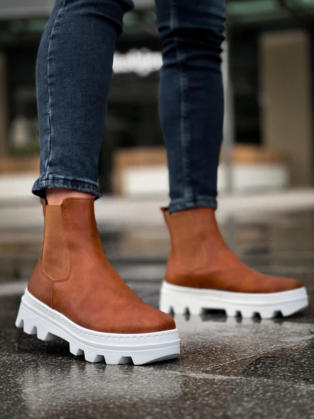 Yüksek Taban Chelsea Bot Taba - Resim 3