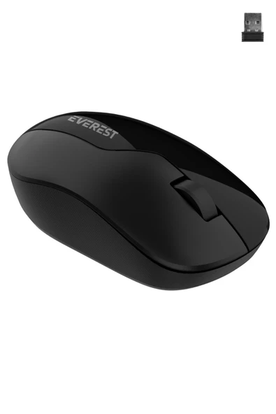 Everest SMW-973 Usb Siyah 2.4Ghz Kablosuz Mouse - 3