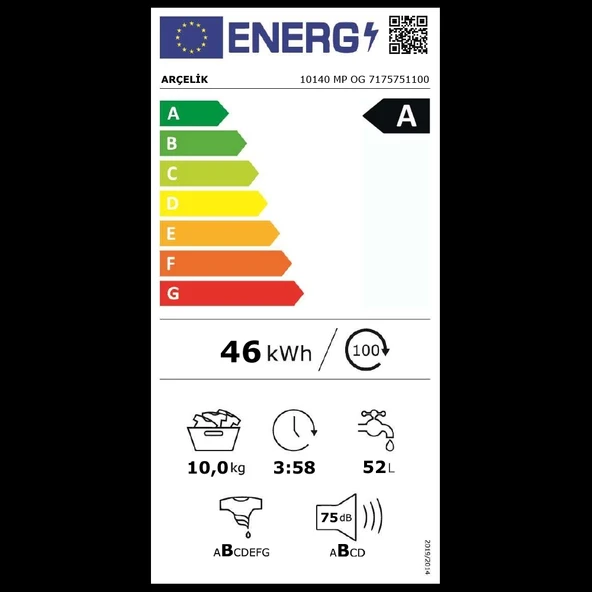 Arçelik 10140 MP OG Çamaşır Makinesi - 10