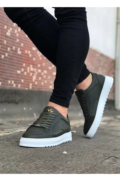 Haki Erkek Günlük Ayakkabı - Resim 3