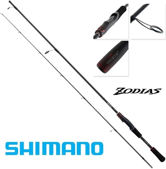 Shimano Zodias 80UL+ 244 cm 1.5-7 gr Solid Tip LRF Olta Kamışı - Resim 2