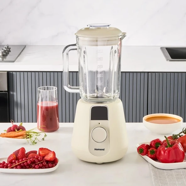 Homend Vintage Blendsetter 4927H Table Blender Krem 1000W