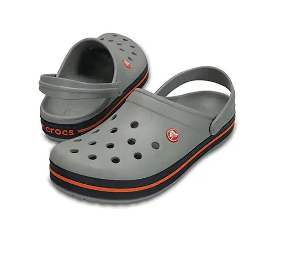 Crocs Crocband Açık Gri Unisex Terlik M7-W9 39-40 Numara
