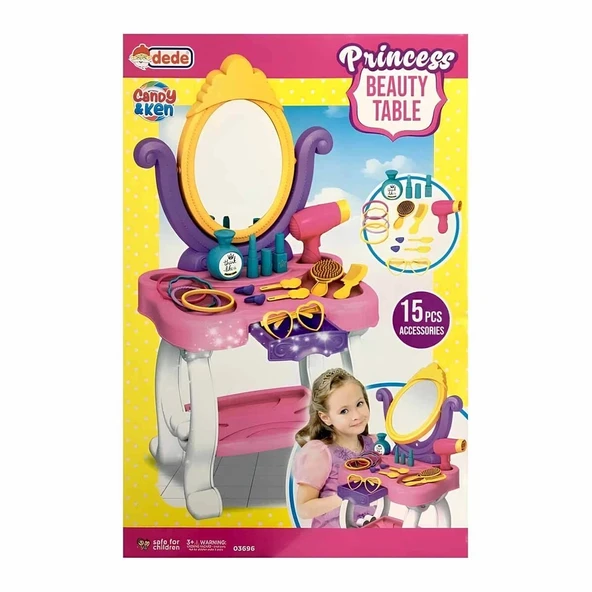 Dede Prenses Güzellik Masası 03696 - Resim 5