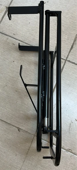 Rks Vrs 125 Kızaklı Kurye Çanta Demiri Ergoline Sürgülü Pizzacı Paket Demiri Arasmoto - 5