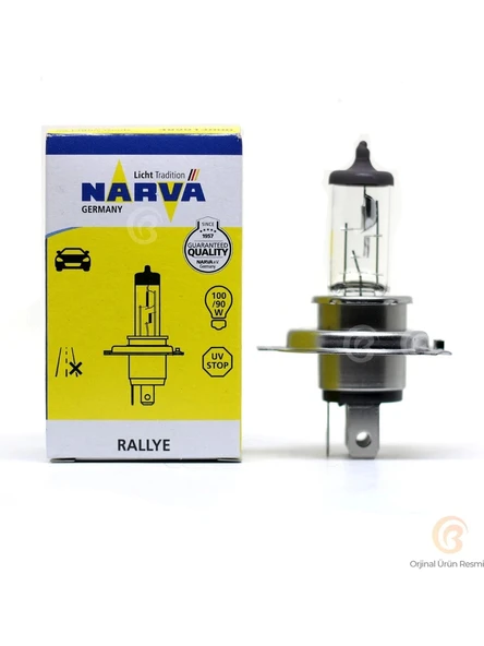 Narva Ampul H4 12v 100/90w P43t Tırnaklı - 2 Adet - 3