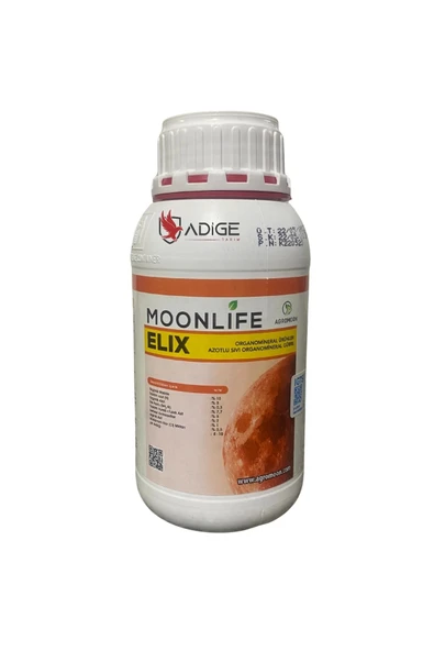 Moonlife Elix Azotlu Sıvı Organomineral Gübre Humik Fulvik Asit Ve Amino Asit 500 Cc - 3