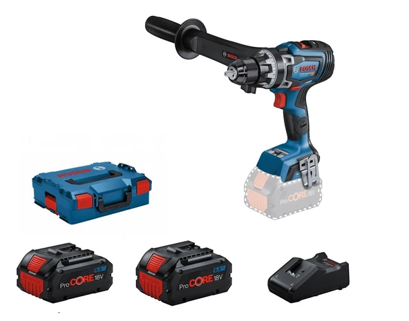 Bosch GSB 18V-110 C Procore 2x8.0Ah Akülü Darbeli Vidalama - 1
