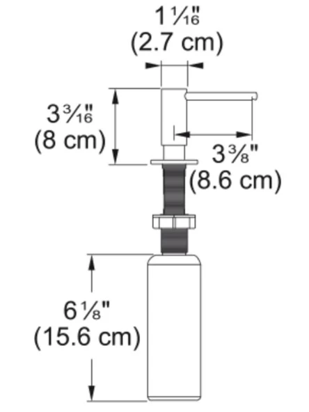 Franke Atlas Gold Sıvı Sabunluk - 6
