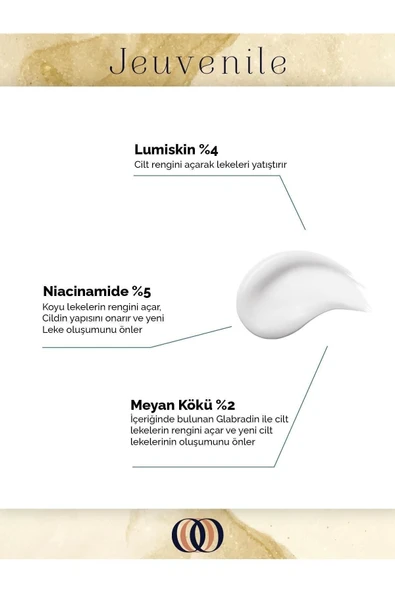 JEUVENİLE LEKE KARŞITI KREM 50ML - 4