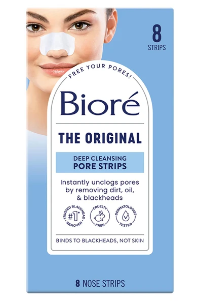 Biore The Original Gözenek Temizleme Bandı 8 Adet