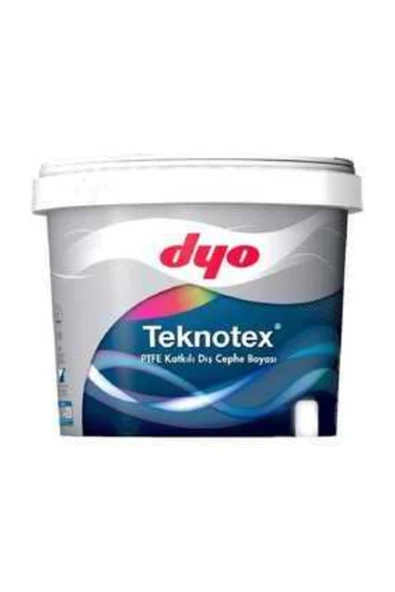 Dyo Teknotex Dış Cephe Boyası 0001 Beyaz 7,5 lt