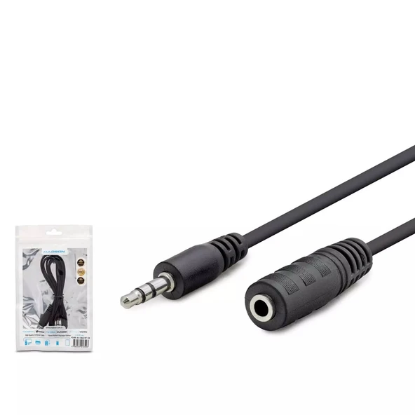 Hadron Hdx1011 3.5Mm To 3.5Mm F Kablo 3Line 3M Siyah