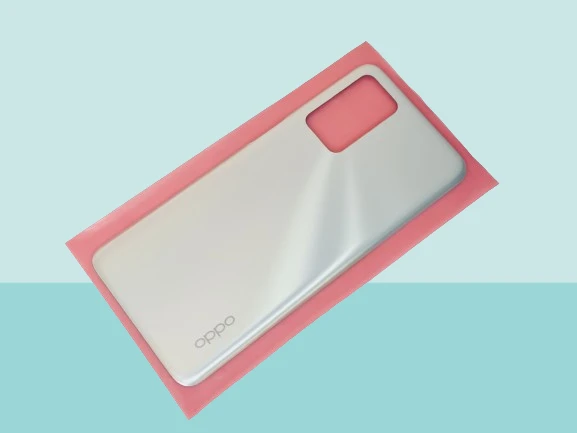 Tkgz - Oppo A16 Arka Pil Batarya Kapağı - GRİ ürün görseli 1