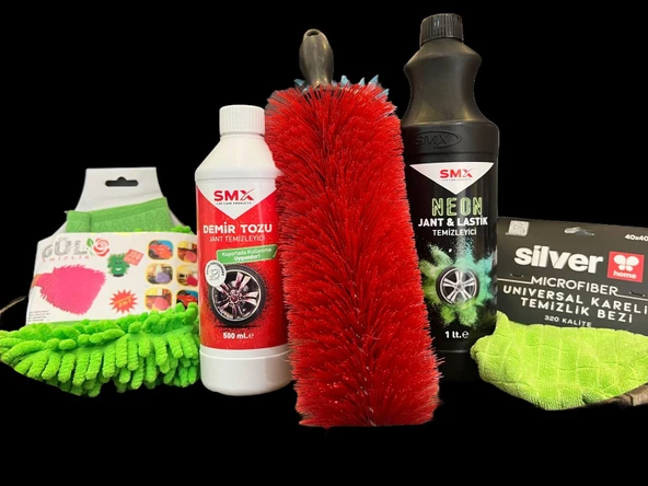 Jant & Lastik Parlatıcı Bakım Seti