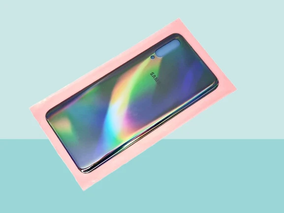 Tkgz - Samsung Galaxy A50 A505 Arka Kapak Batarya Kapağı - SİYAH ürün görseli 1
