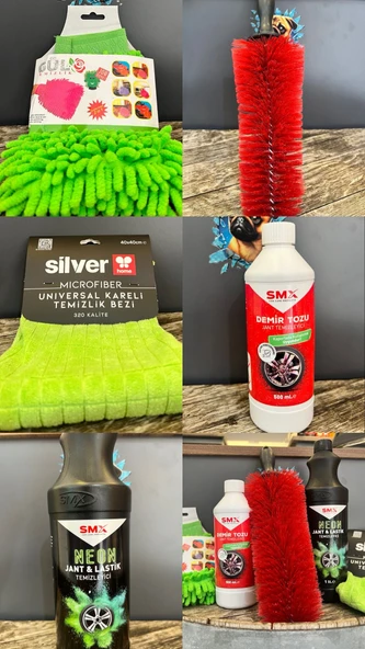 Jant & Lastik Parlatıcı Bakım Seti - 2