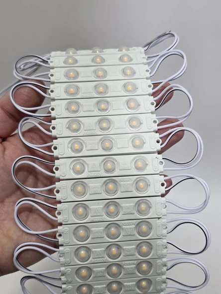 7515-3Led Gün Işığı Mercekli Modül Led 1,8W 220V (20 Adet) - 7
