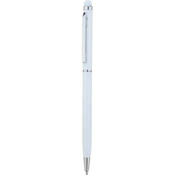Beyaz Tükenmez Metal Kalem - 1
