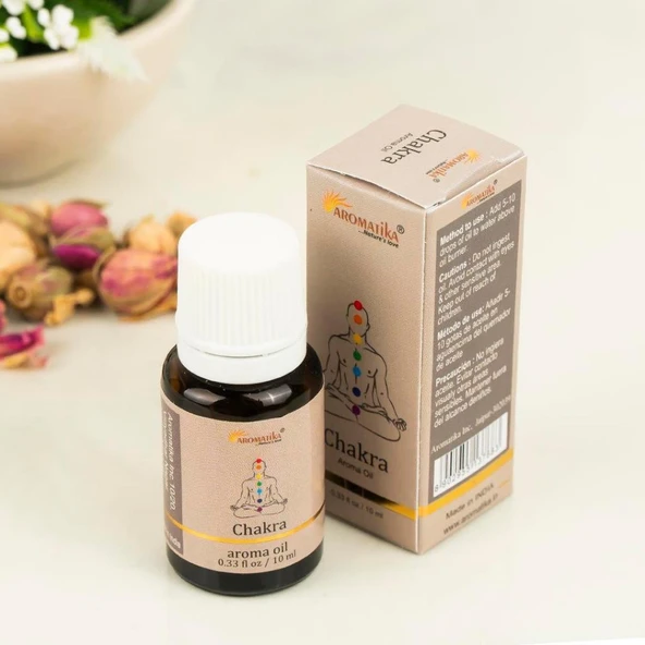 Aromatika Chakra aromatik yağ difüzör ve buhurdanlık kokusu 10 ml