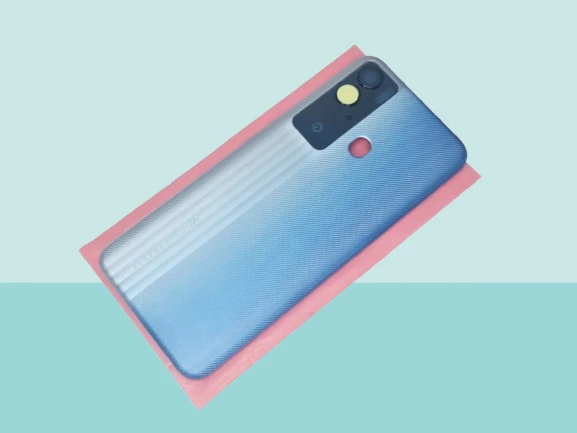 Tkgz - Tecno POVA NEO  FULL KASA Arka Kapak Batarya Kapağı - MAVİ ürün görseli