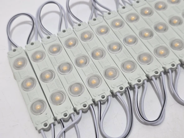 7515-3Led Gün Işığı Mercekli Modül Led 1,8W 220V (20 Adet) - 5