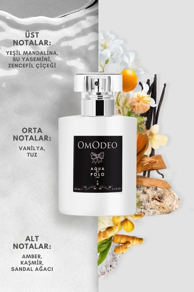 AQUA Dİ POLO 1987B OMODEO EDP 100 ML KADIN PARFÜM - 5