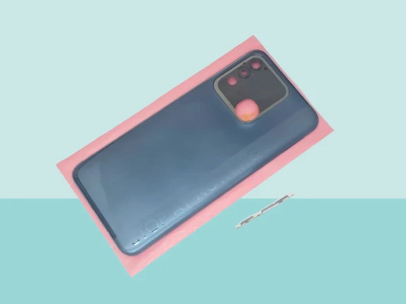 Tkgz - Tecno SPARK 8T FULL KASA Arka Kapak Batarya Kapağı - MAVİ ürün görseli 1