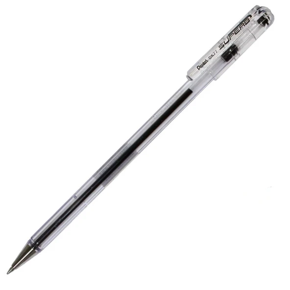 Pentel Bk77-A Tükenmez Kalem 07Mm Siyah 12 Adet