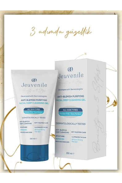JEUVENİLE GLİKOLİK ASİT IÇERİKLİ YÜZ TEMİZLEME JELİ - 2