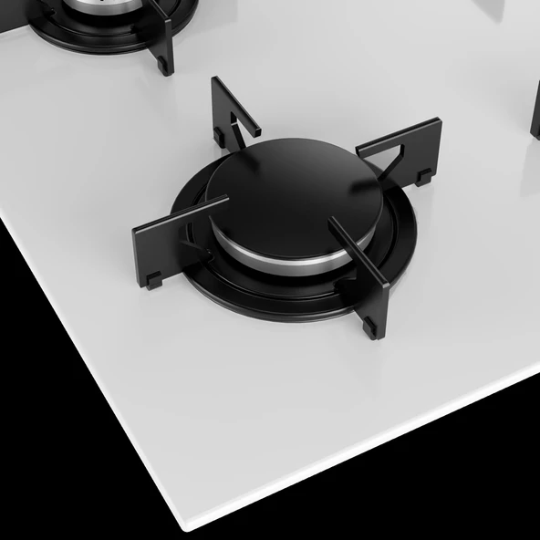 Arçelik OCD T 651 EB Beyaz Cam Ankastre Ocak - 3