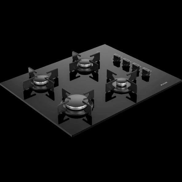 Arçelik OCD T 651 ES Siyah Cam Ankastre Ocak - Resim 3