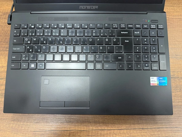 Monster Huma H5 V4.1.10 Intel Core i5 1235U 32GB RAM 1TB SSD Iris Xe 15.6” FHD 120Hz (İKİNCİ EL) - 3