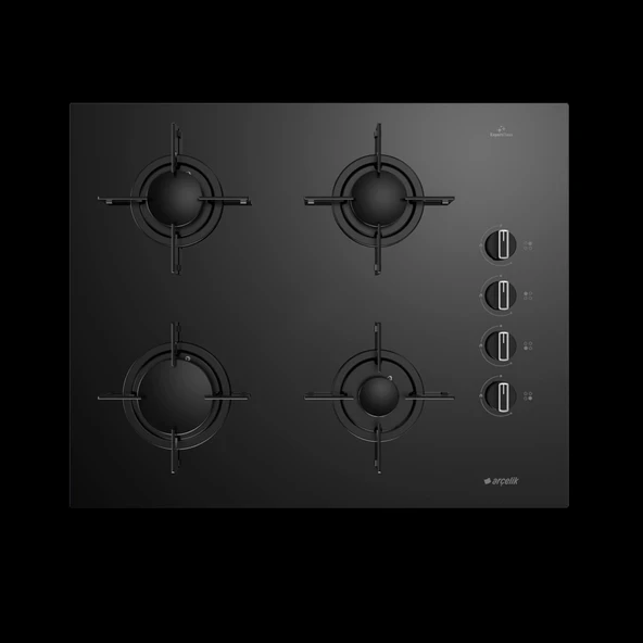 Arçelik OCD T 651 ES Siyah Cam Ankastre Ocak ürün görseli 1