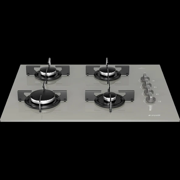 Arçelik OCD T 651 EG Gri Cam Ankastre Ocak - 2