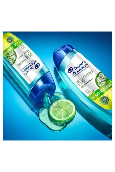HEAD & SHOULDERS DERİNLEMESİNE TEMİZ LİMON ŞAMPUAN 300ML - 4