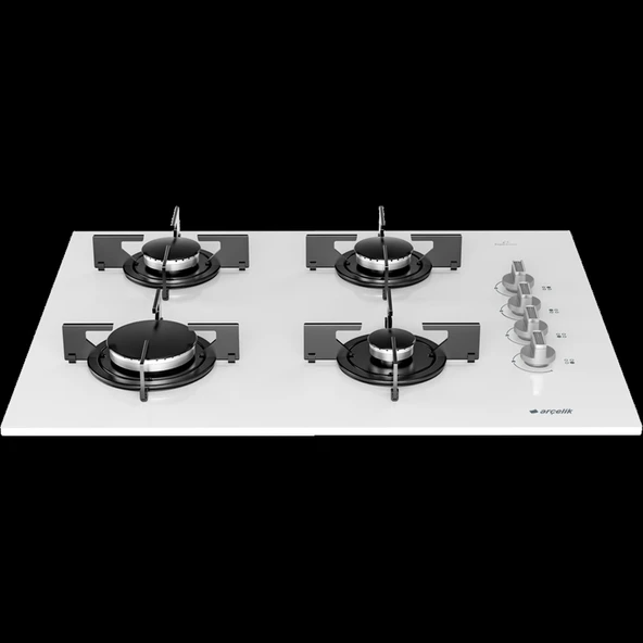 Arçelik OCD T 651 EB Beyaz Cam Ankastre Ocak - 2