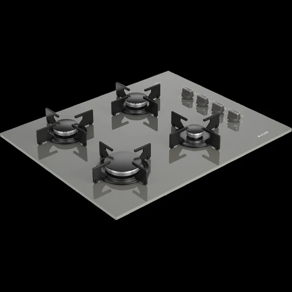 Arçelik OCD T 651 EG Gri Cam Ankastre Ocak - 3