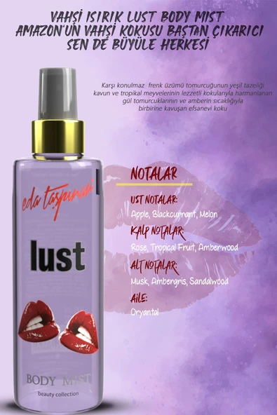 EDA TAŞPINAR LUST BODY MİST VÜCUT SPREYİ 200ML. - 3