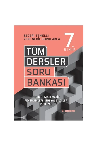 Tudem 7.Sınıf Tüm Dersler Soru Bankası Beceri Temelli
