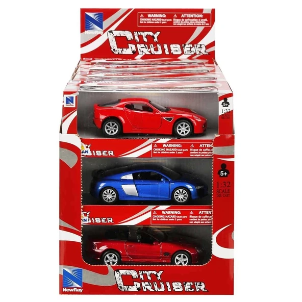 047YG SUN-47YH Sunman, City Cruiser Model Araba 1:32 - 8