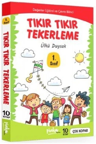1.Sınıf Tikir Tikir Tekerleme 10 Lu Set Yuva Yayın- Pinokyo Yayın
