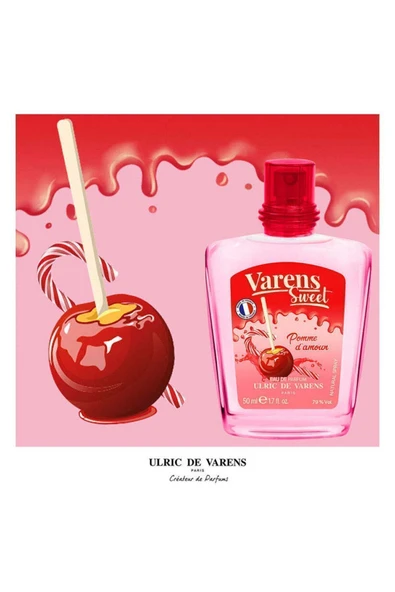 ULRİC DE VARENS SWEET POMME D'AMOUR EDP  50 ML KADIN PARFÜM - 4