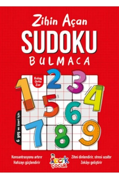 Zihin Açan Sudoku Bulmaca 6+Yaş Bıcırık