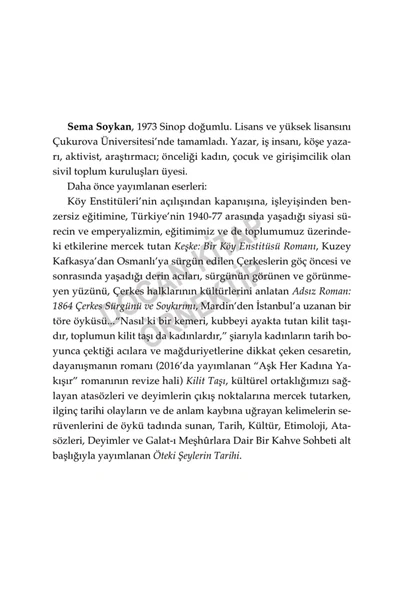 Belki ; Bir Kıbrıs Romanı - Sema Soykan doğan yayın - 3