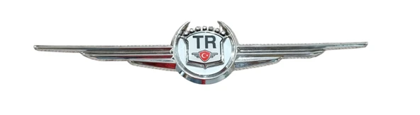 ÇELENK ARMA PLASTİK KROM TR LOGOLU BEYAZ ÇERÇEVE