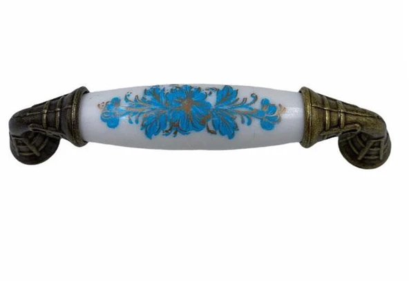 Avmdepo  Klasik Silindir Kulp Antik Sarı 96 mm Kod 147 - 6